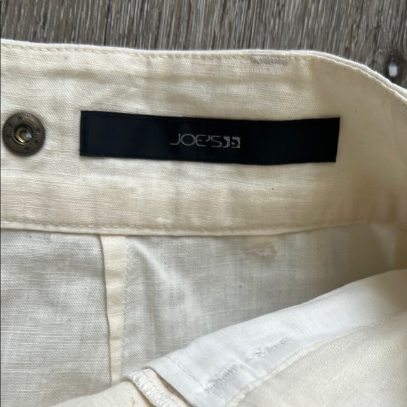 Joe’s cream linen pleated skirt. Waist 16”. EUC - Picture 3 of 6